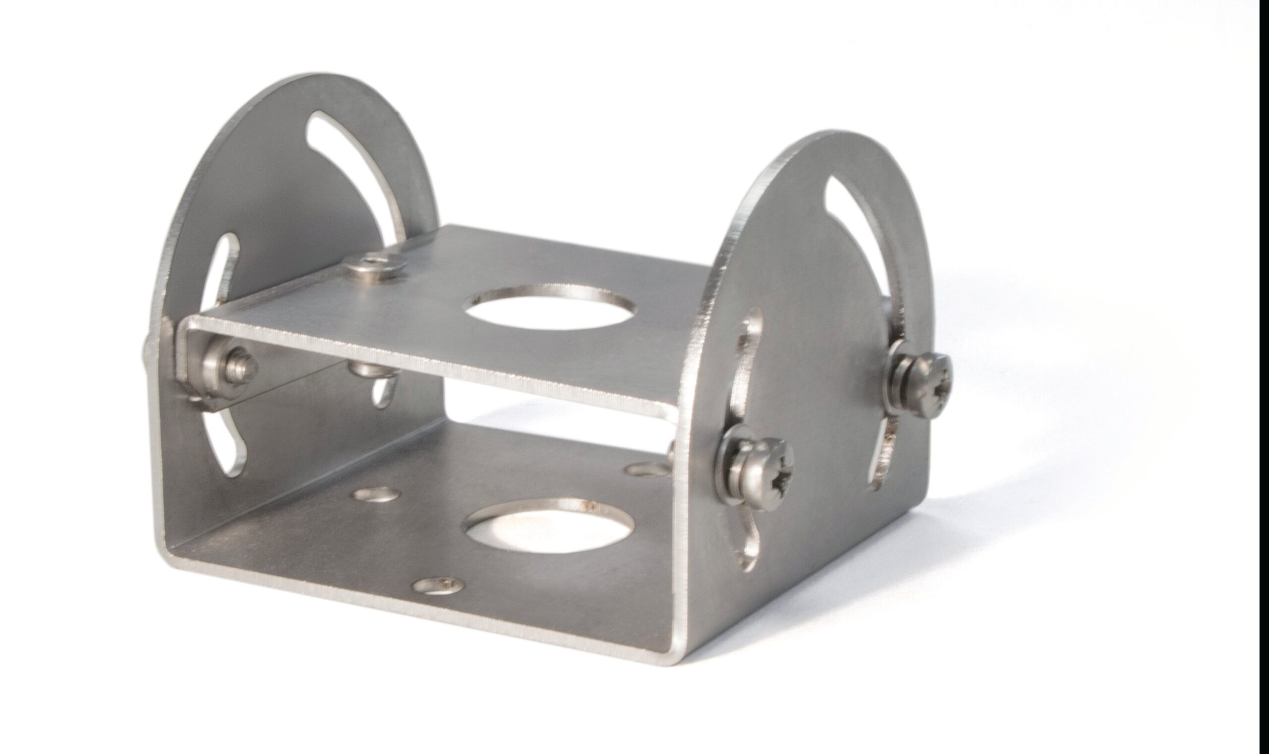 Mounting bracket to adjust camera angle - 360 camera systems